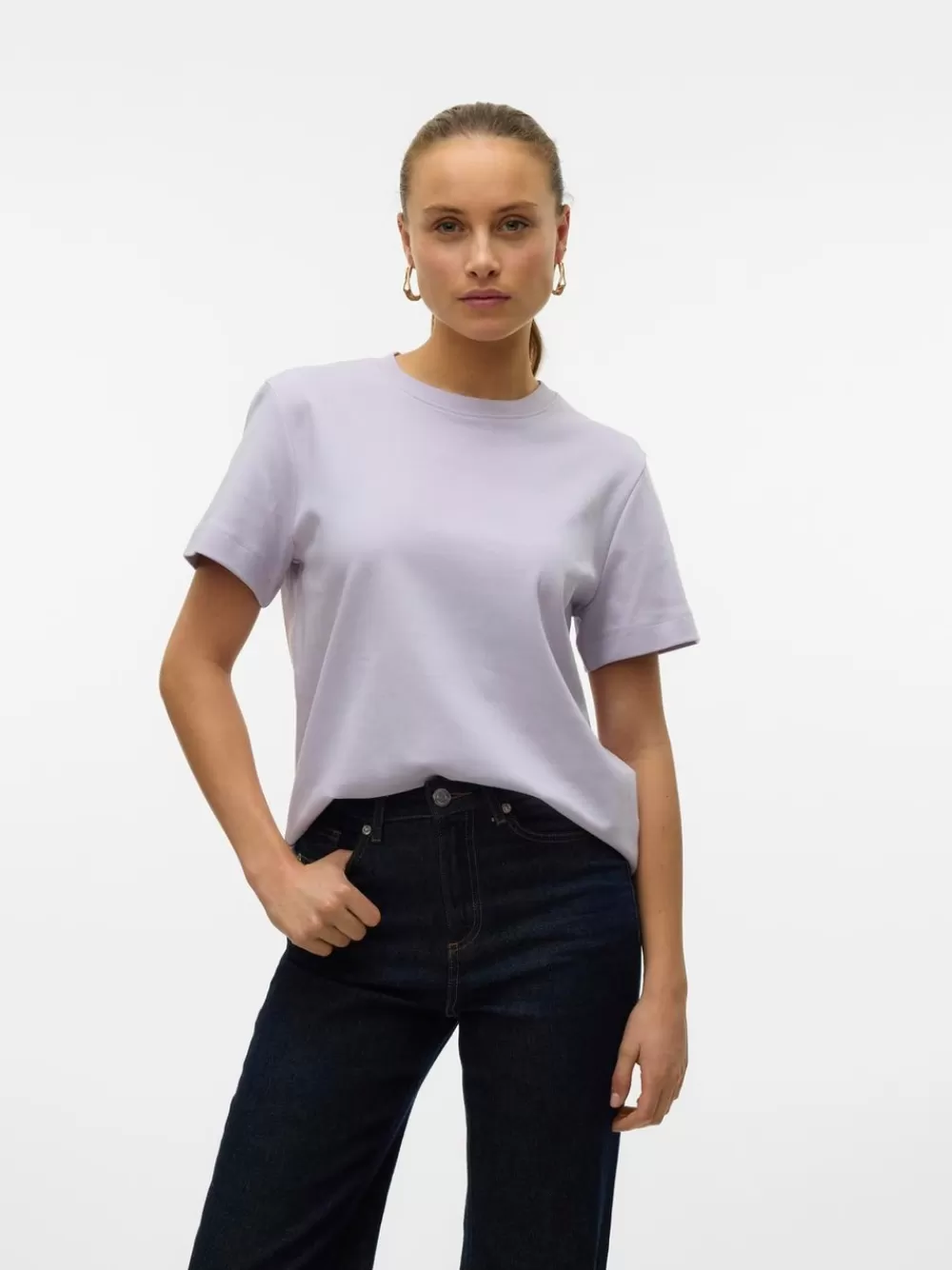 VERO MODA AWNAIMA T-paidat Misty Lilac Online