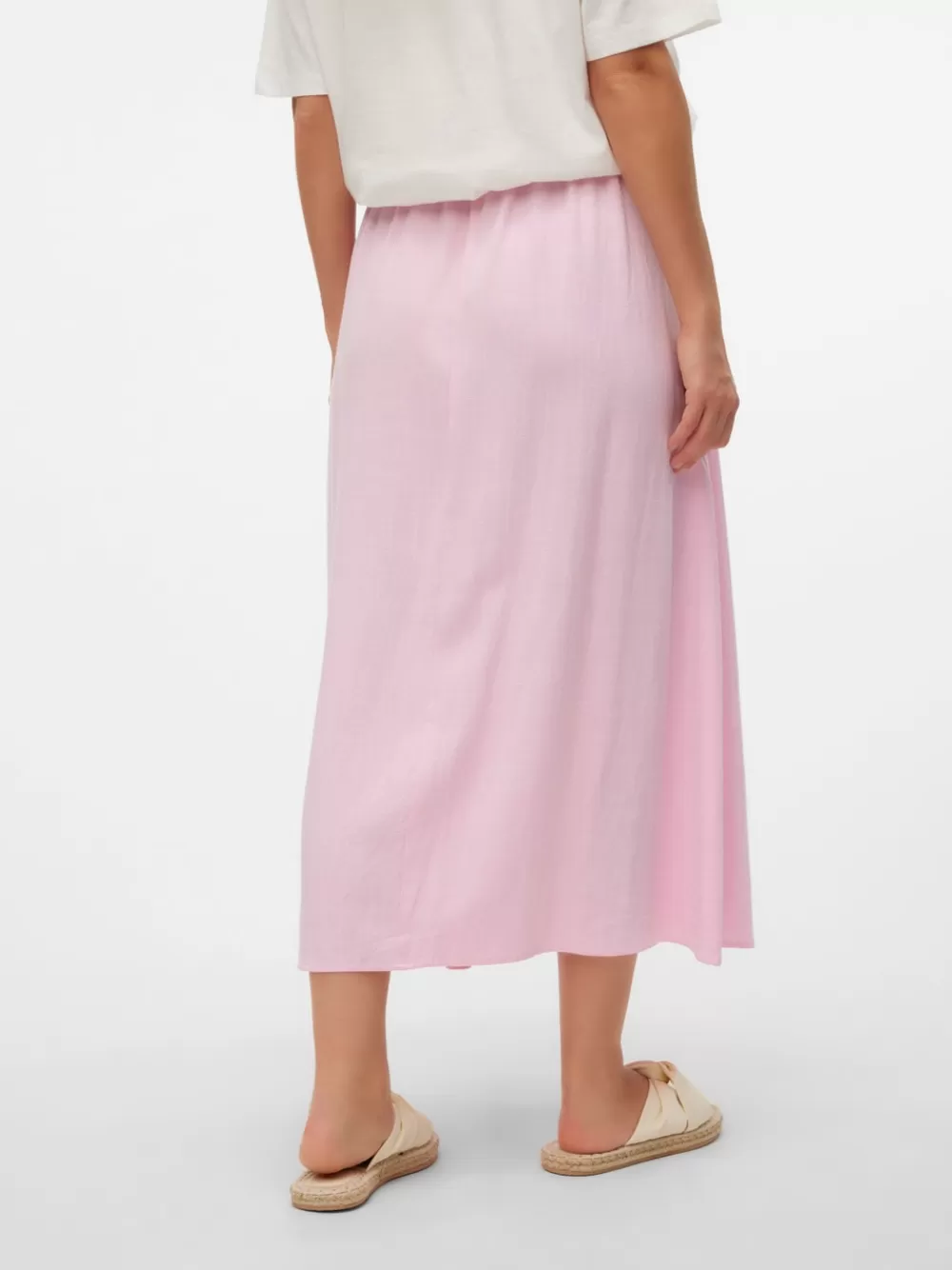 VERO MODA Korkea vyötärö Midihame Pink-A-Boo Store