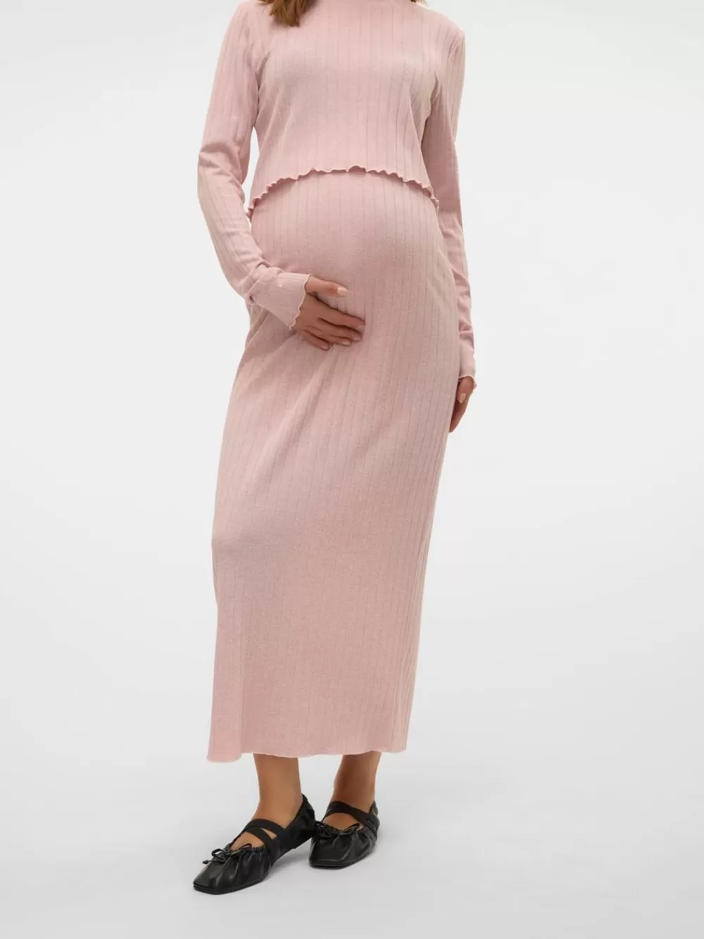 VERO MODA Korkea vyötärö Midihame Nostalgia Rose Discount
