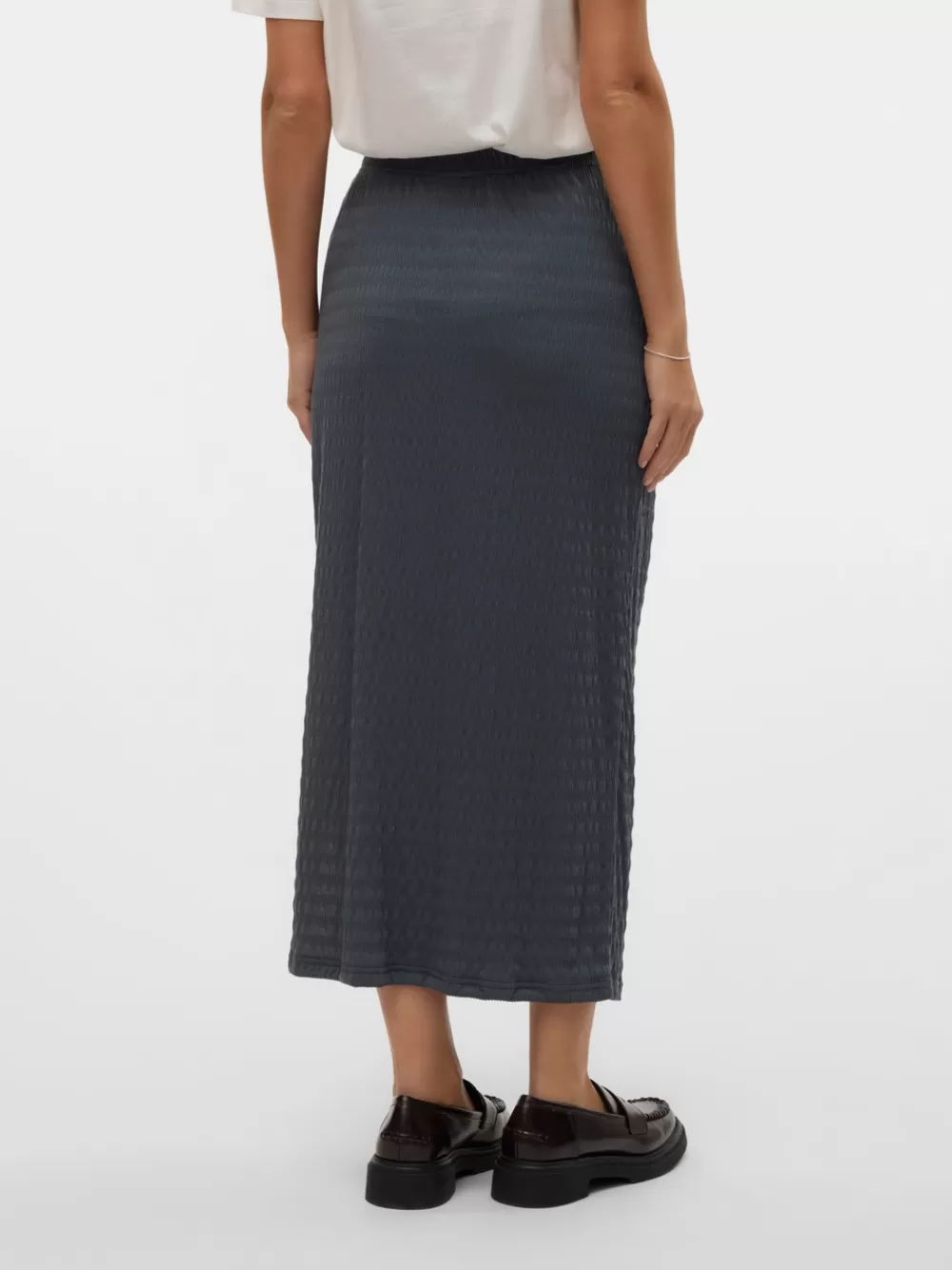 VERO MODA Korkea vyötärö Midihame Stormy Weather Cheap