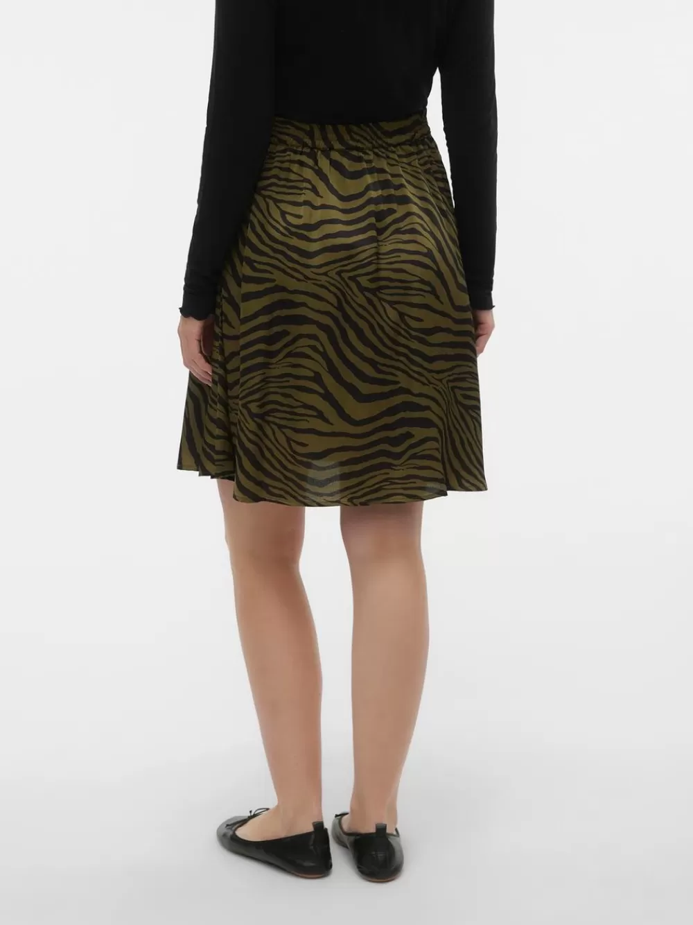 VERO MODA Lyhyt hame Winter Moss Discount