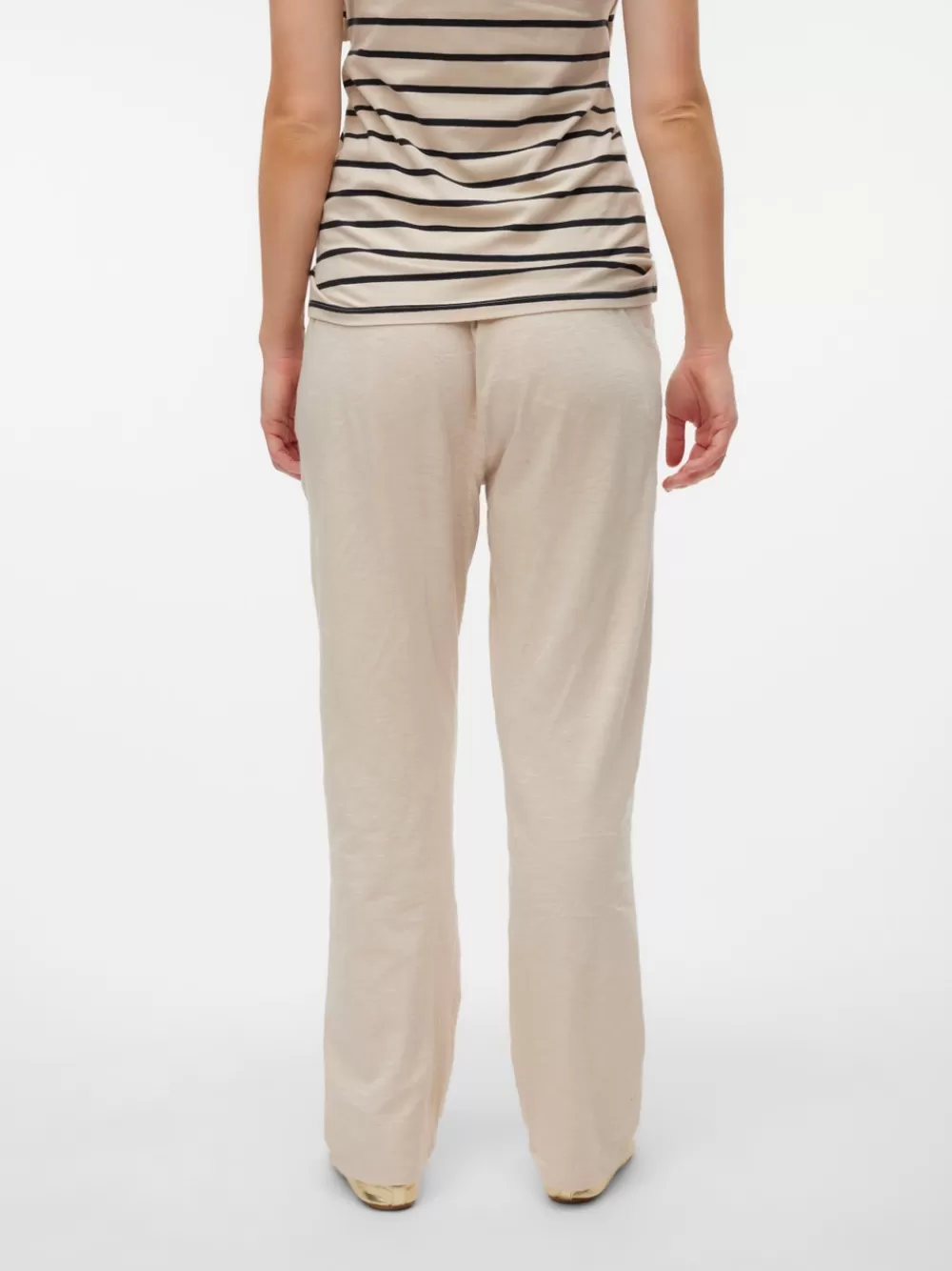 VERO MODA Maternity-Housut French Oak Cheap