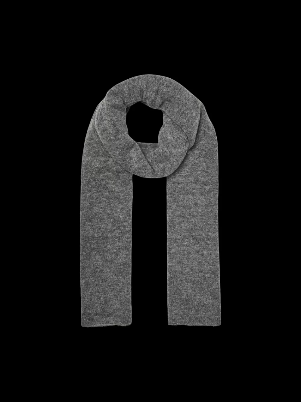 VERO MODA Paksut huivit Dark Grey Melange Hot