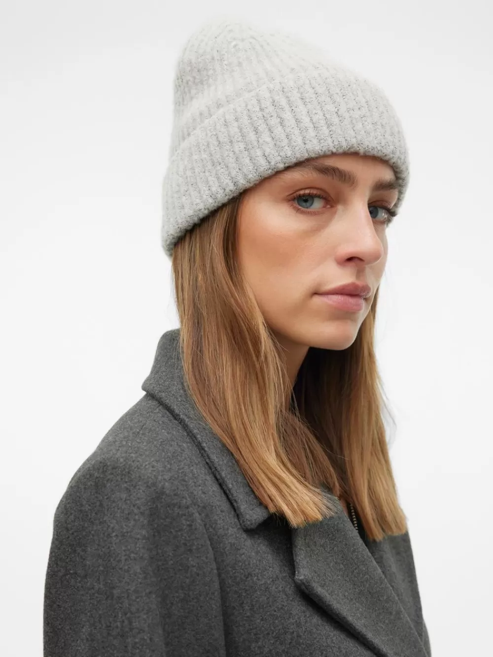 VERO MODA Pipot Light Grey Melange Discount