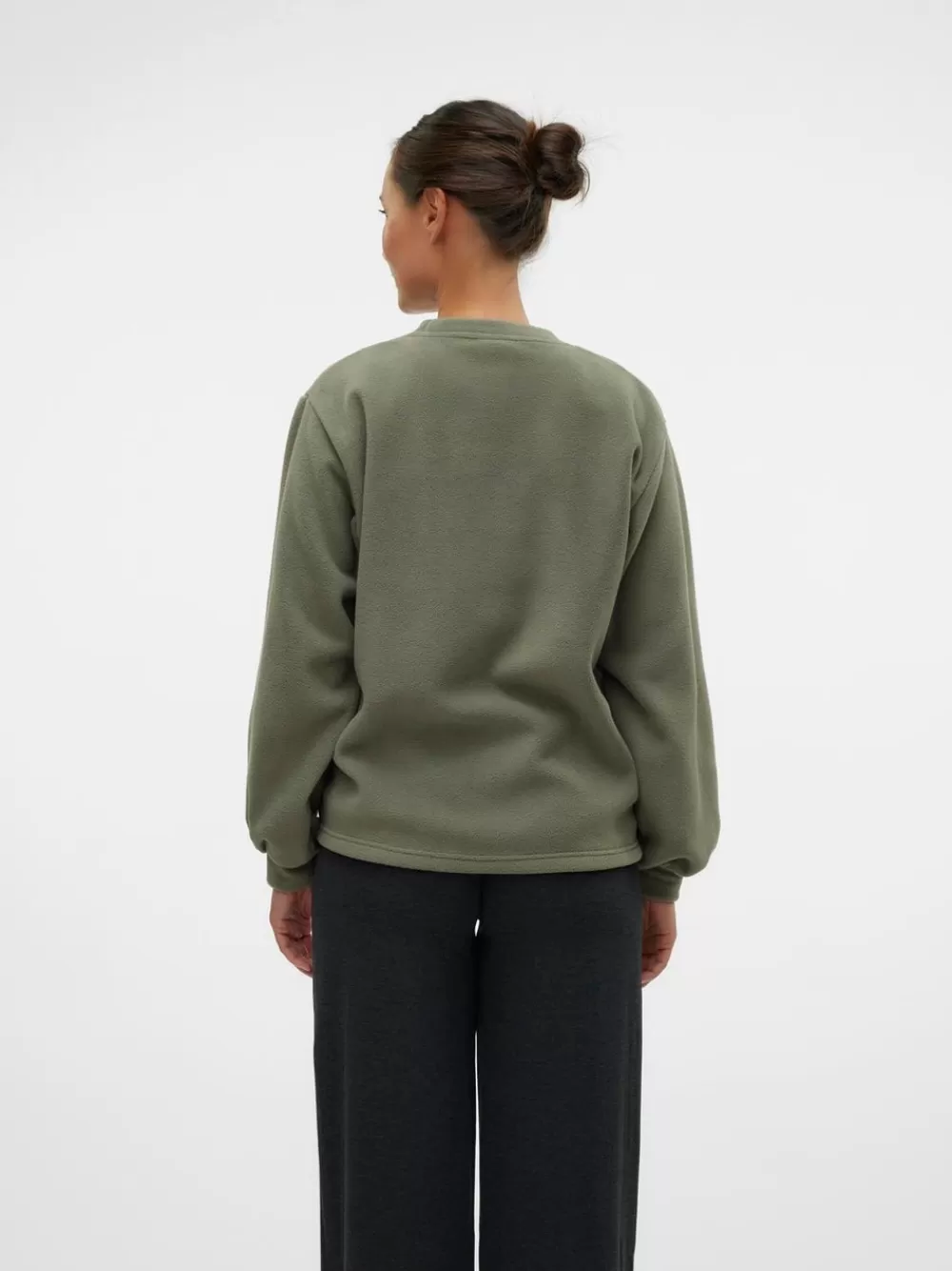 VERO MODA Regular fit O-pääntie Topit Vetiver Cheap