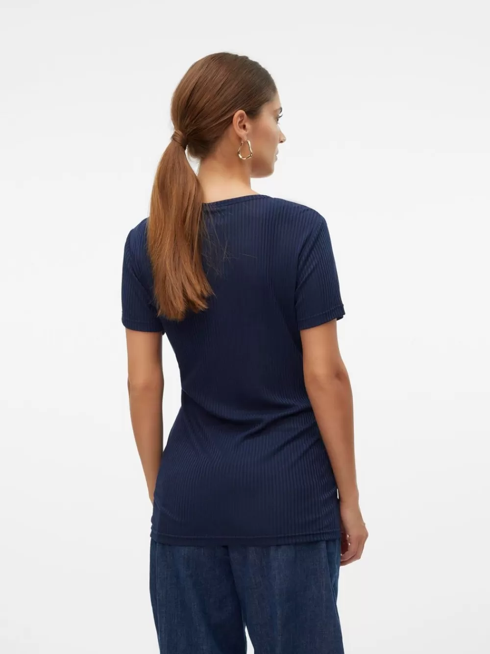 VERO MODA Regular fit O-pääntie T-paidat Navy Blazer Sale