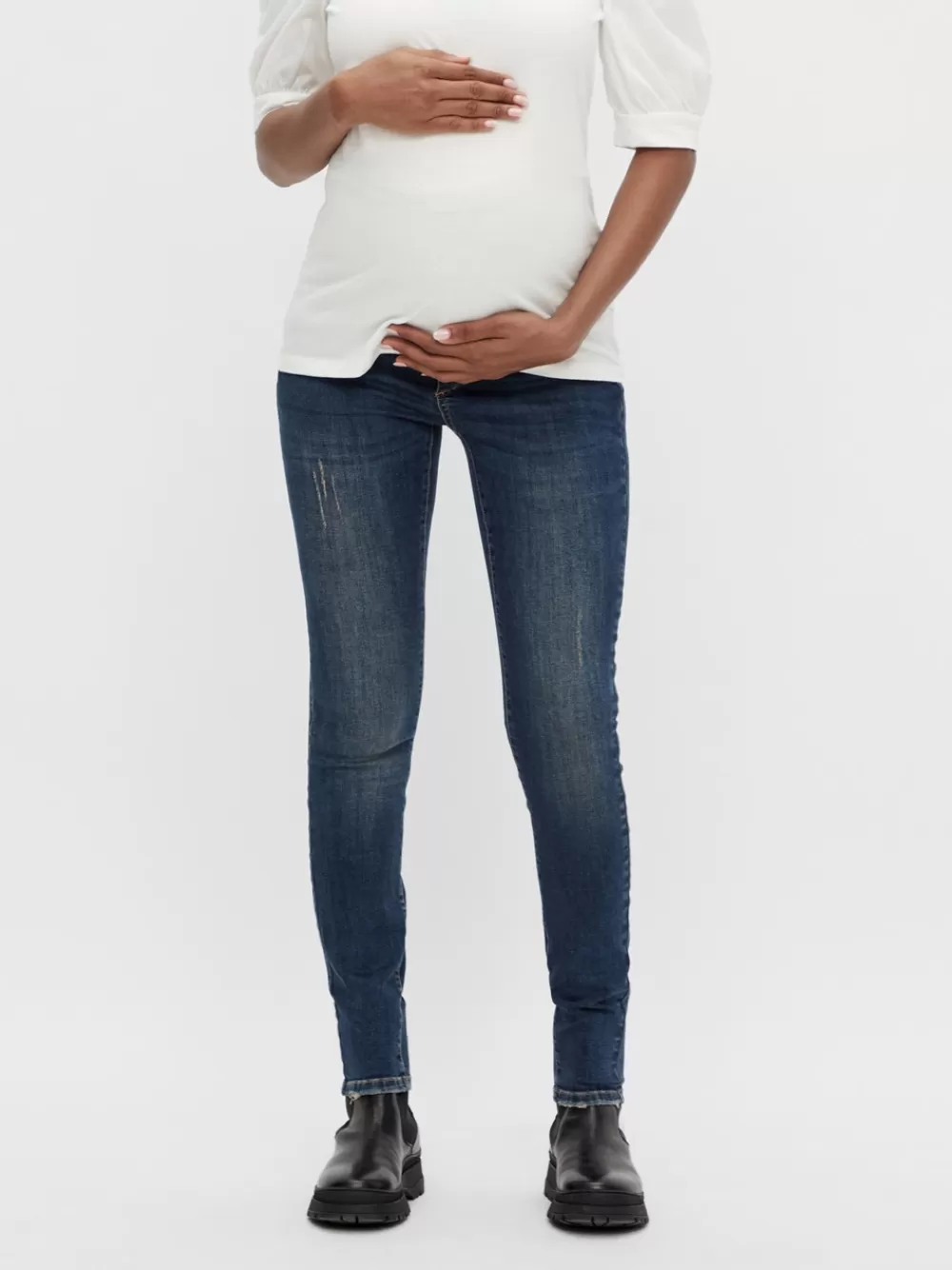 VERO MODA Slim fit Farkut Dark Blue Denim Sale