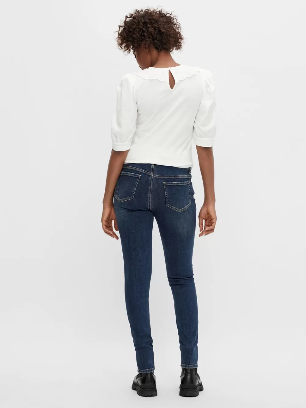 VERO MODA Slim fit Farkut Dark Blue Denim Sale