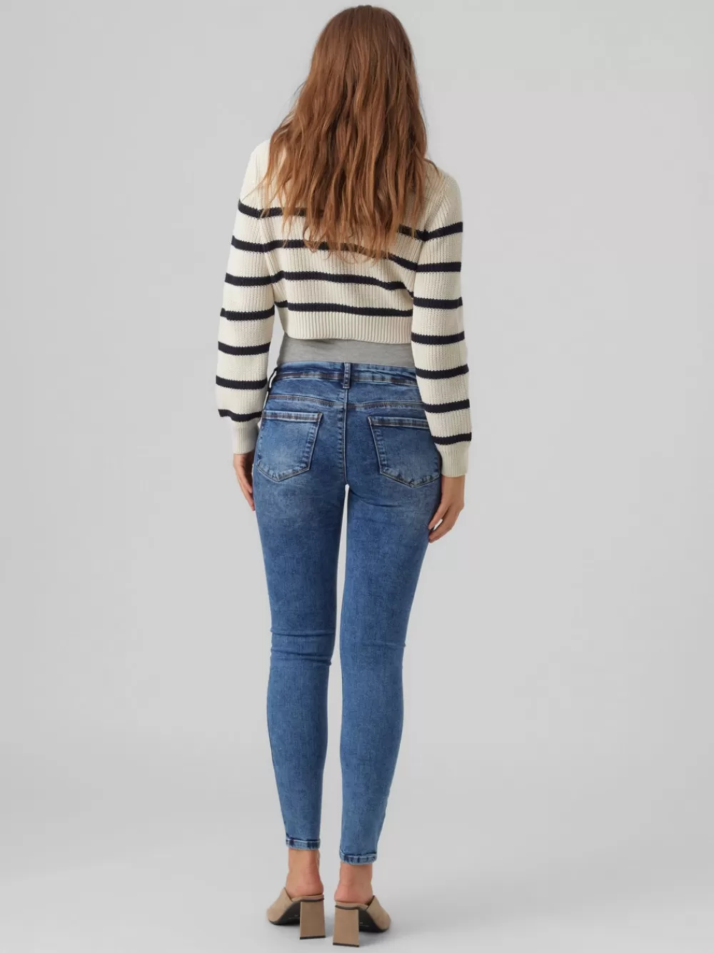 VERO MODA Slim fit Farkut Medium Blue Denim Best Sale