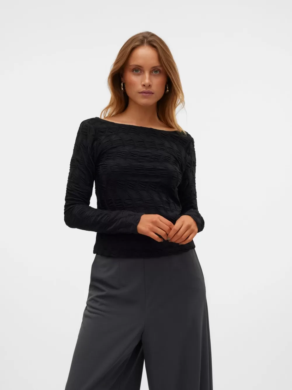 VERO MODA SNCALLI Topit Black Bean Outlet