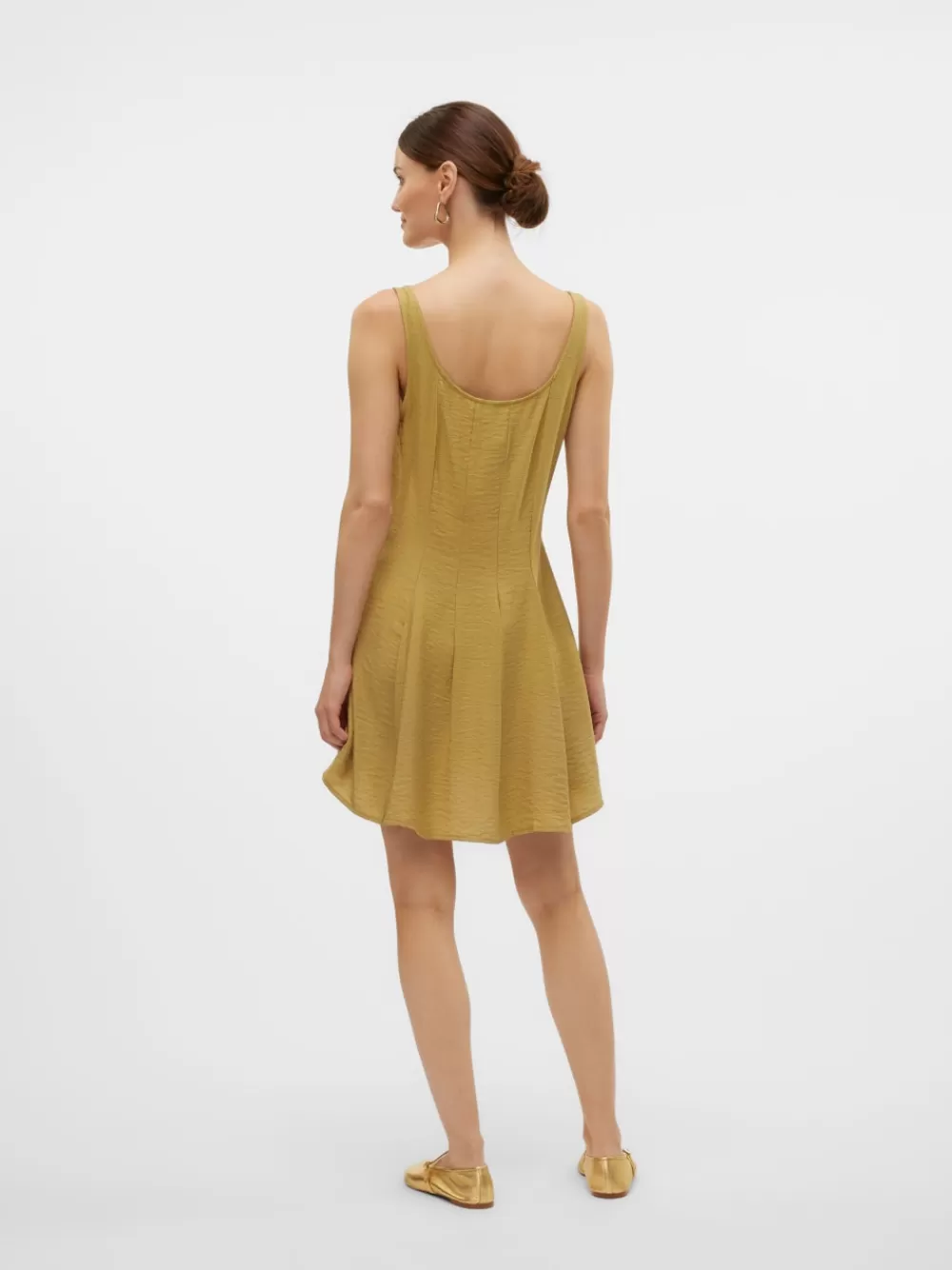 VERO MODA SNERLE Lyhyt mekko Khaki Shop
