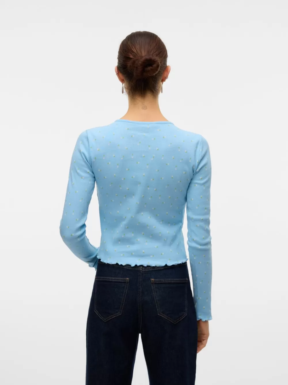 VERO MODA SNHARRY Topit Airy Blue Cheap