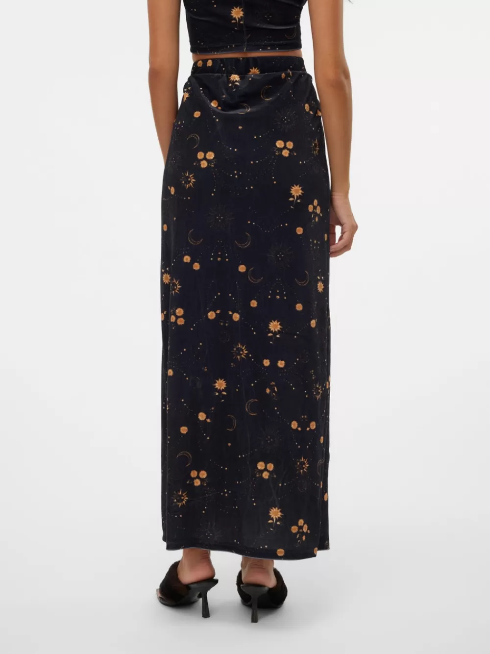 VERO MODA SNMONET Midihame Black Best