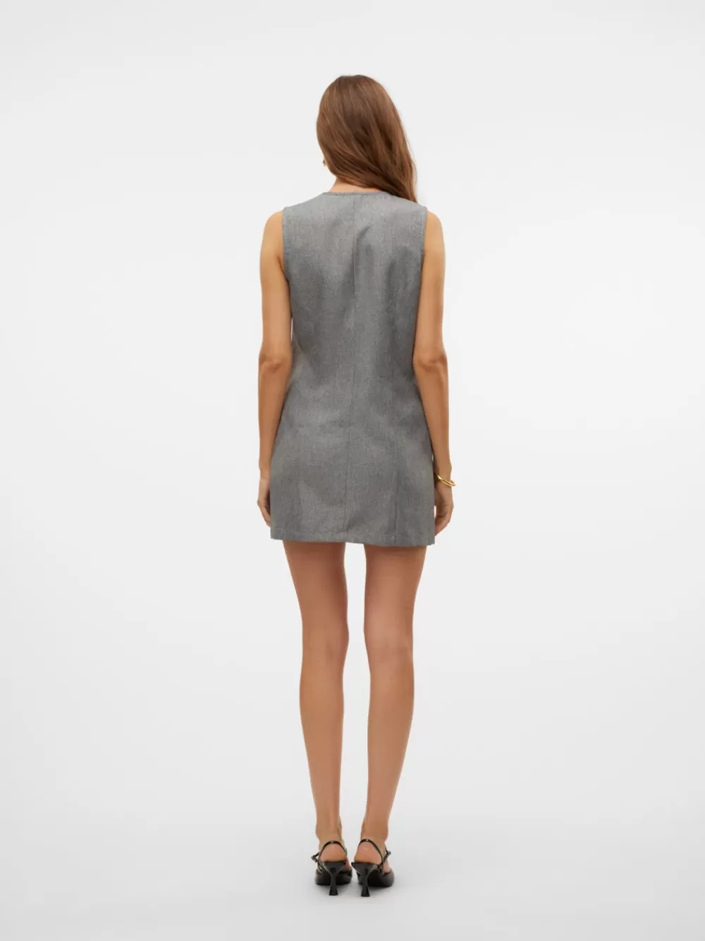 VERO MODA SNNANA Lyhyt mekko Grey Outlet