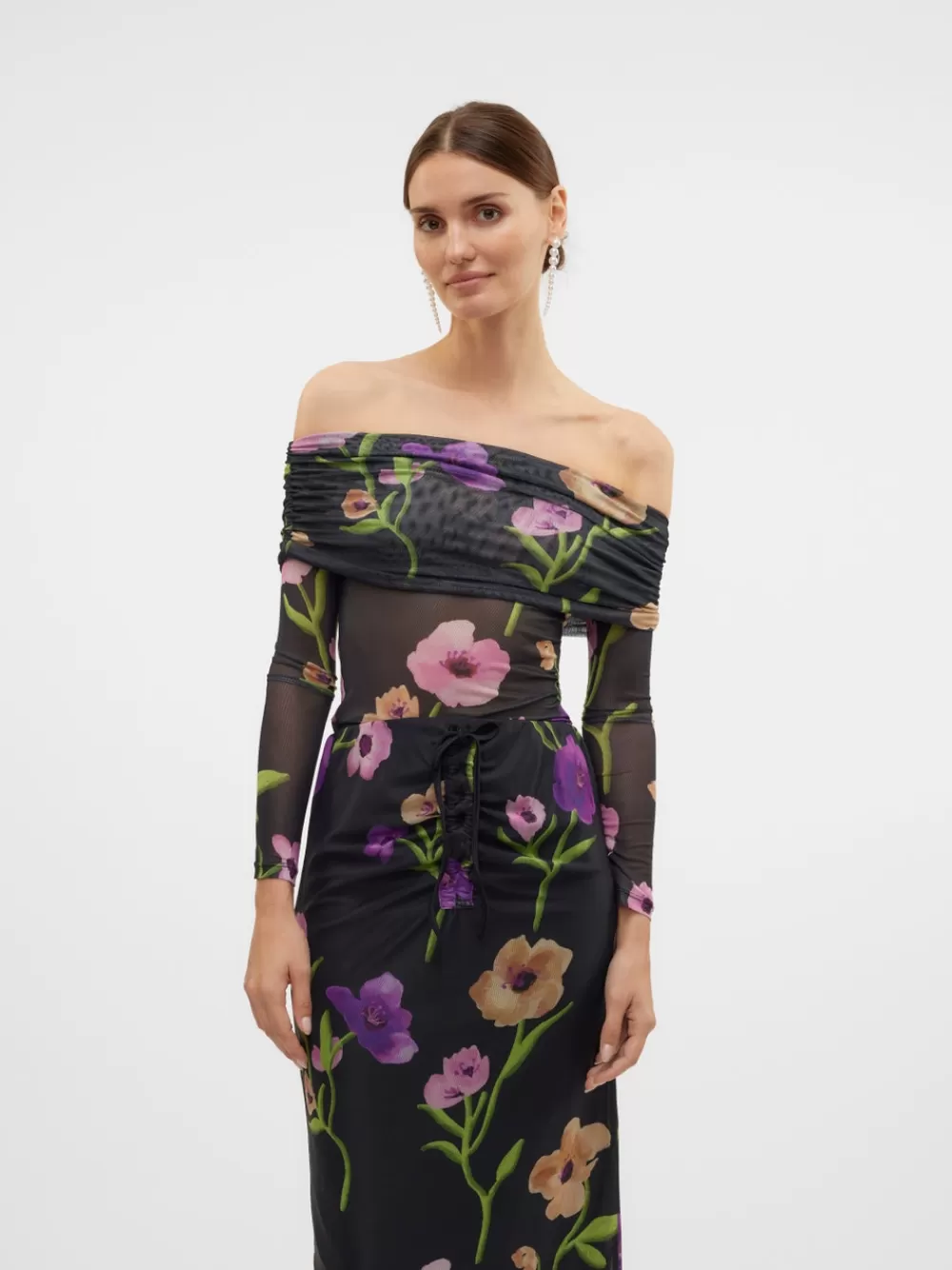 VERO MODA SNTRINA Topit Black Bean Best Sale