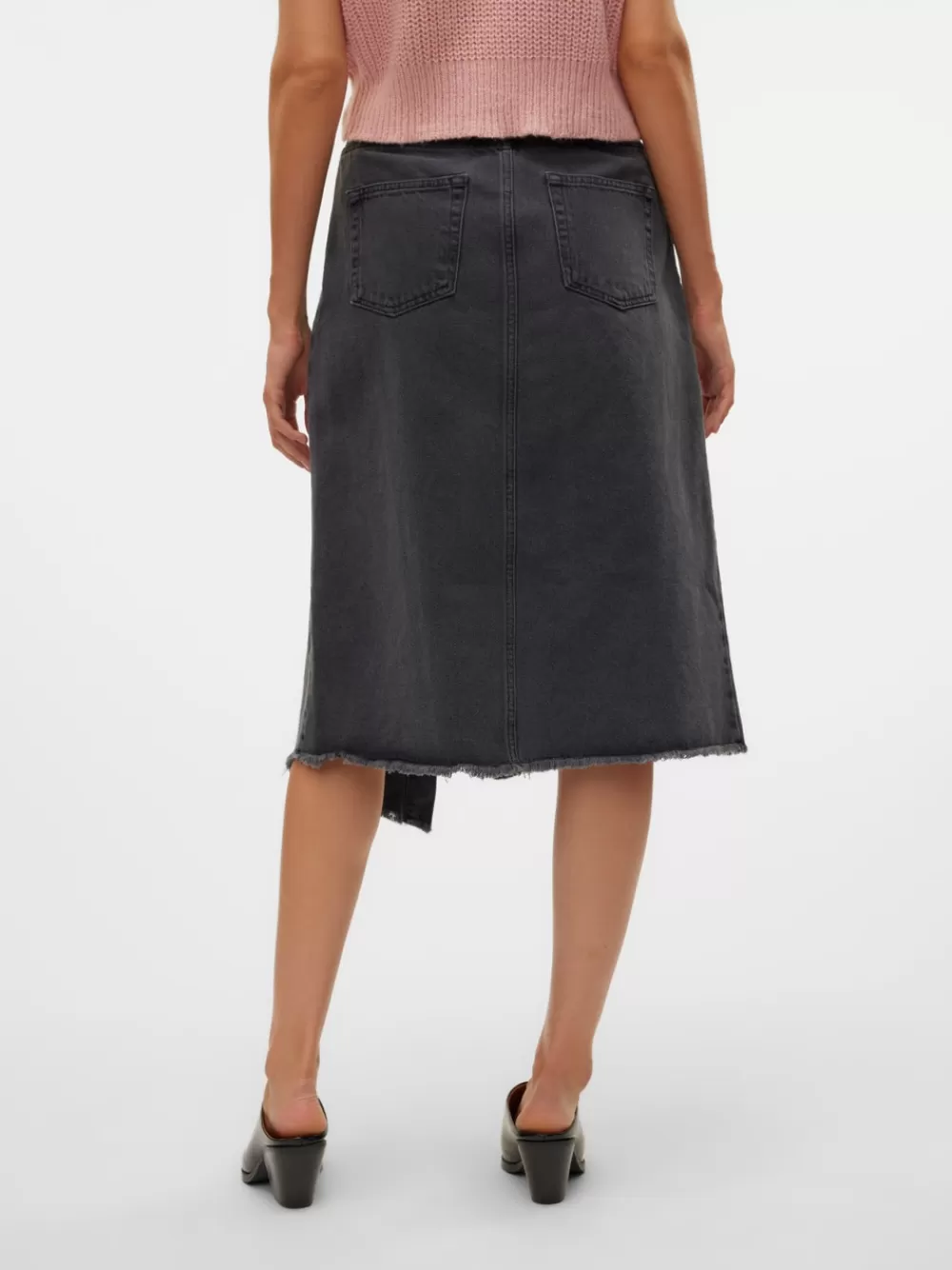 VERO MODA SNWENDA Midihame Dark Grey Denim Shop
