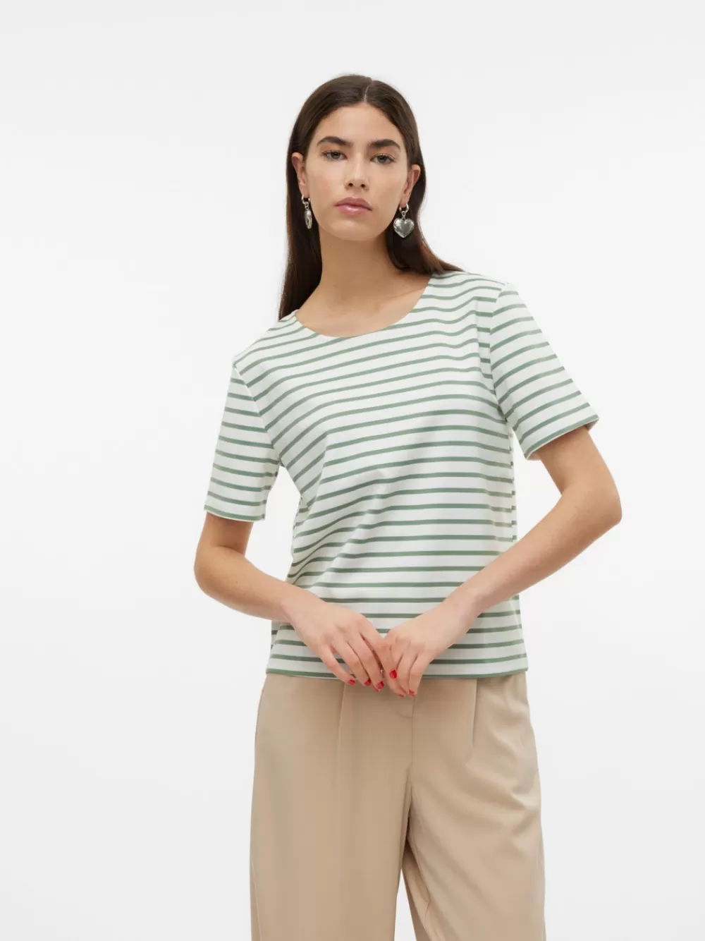 VERO MODA VMABBY T-paidat Snow White Outlet