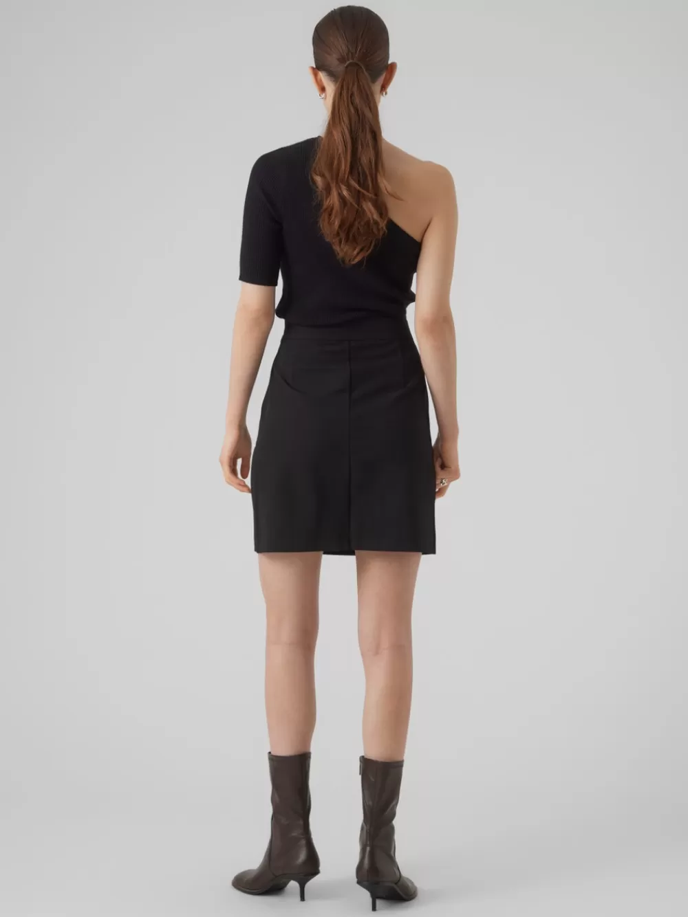 VERO MODA VMAILAALIA Korkea vyötärö Lyhyt hame Black Cheap