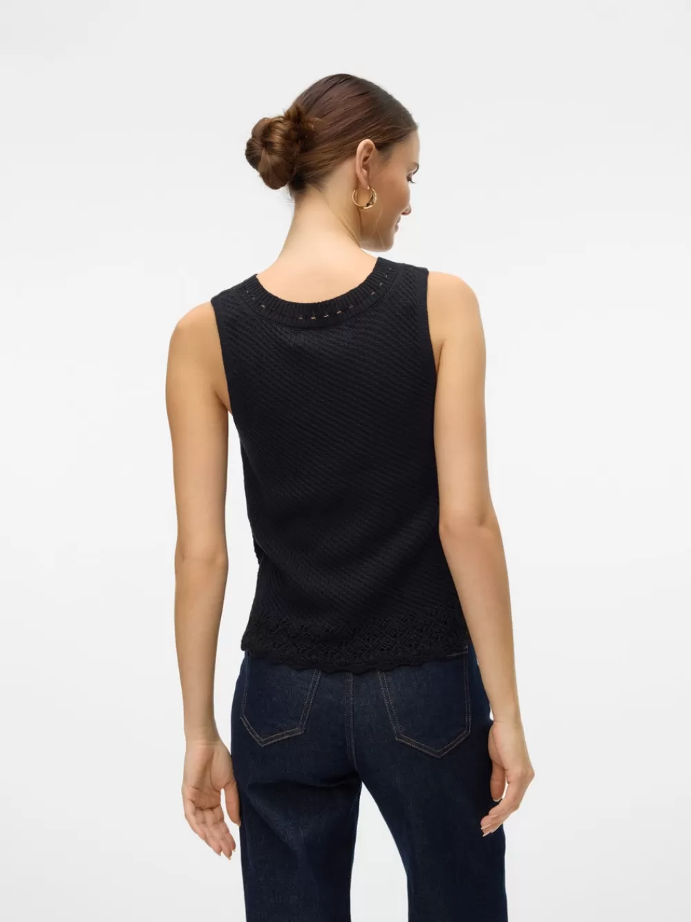 VERO MODA VMAINO Neulepuserot Black Best