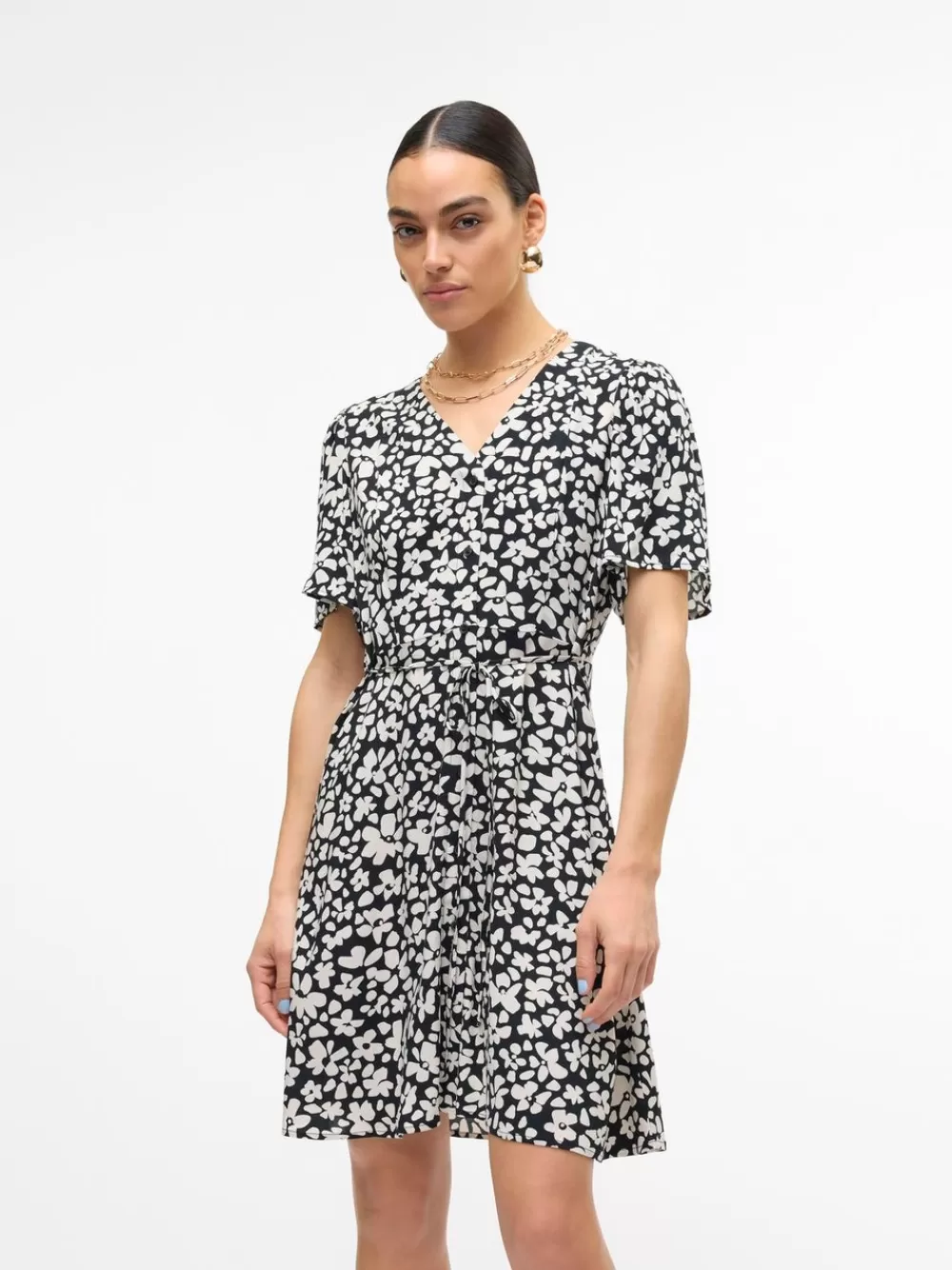 VERO MODA VMALBA Lyhyt mekko Black Shop