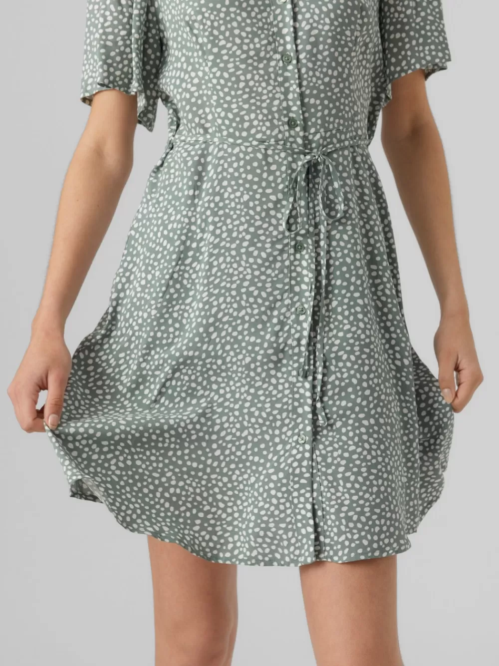 VERO MODA VMALBA Lyhyt mekko Laurel Wreath Hot