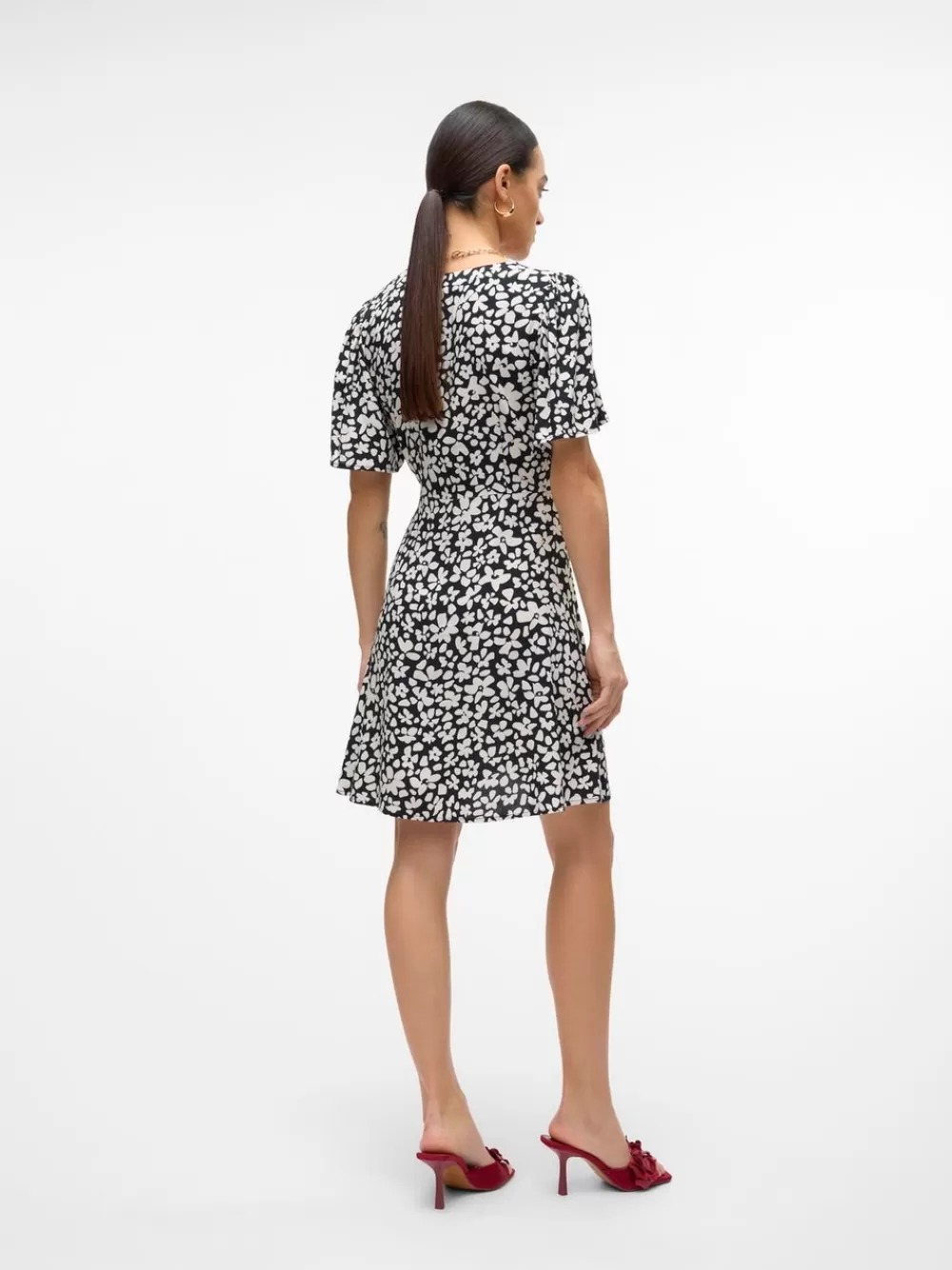 VERO MODA VMALBA Lyhyt mekko Black Shop