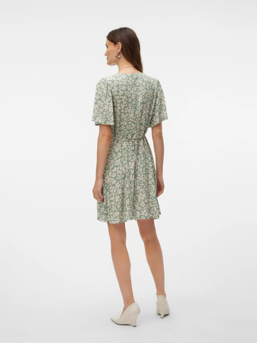 VERO MODA VMALBA Lyhyt mekko Hedge Green Sale