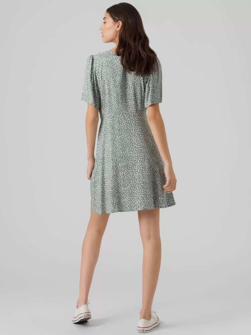 VERO MODA VMALBA Lyhyt mekko Laurel Wreath Hot