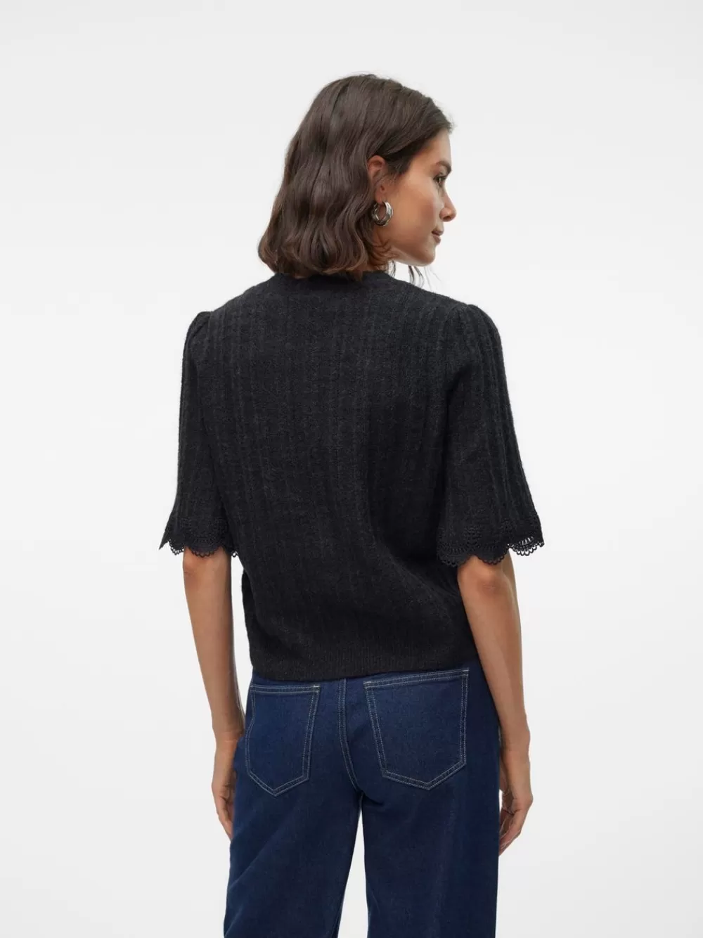 VERO MODA VMALBA Neulepuserot Black Sale