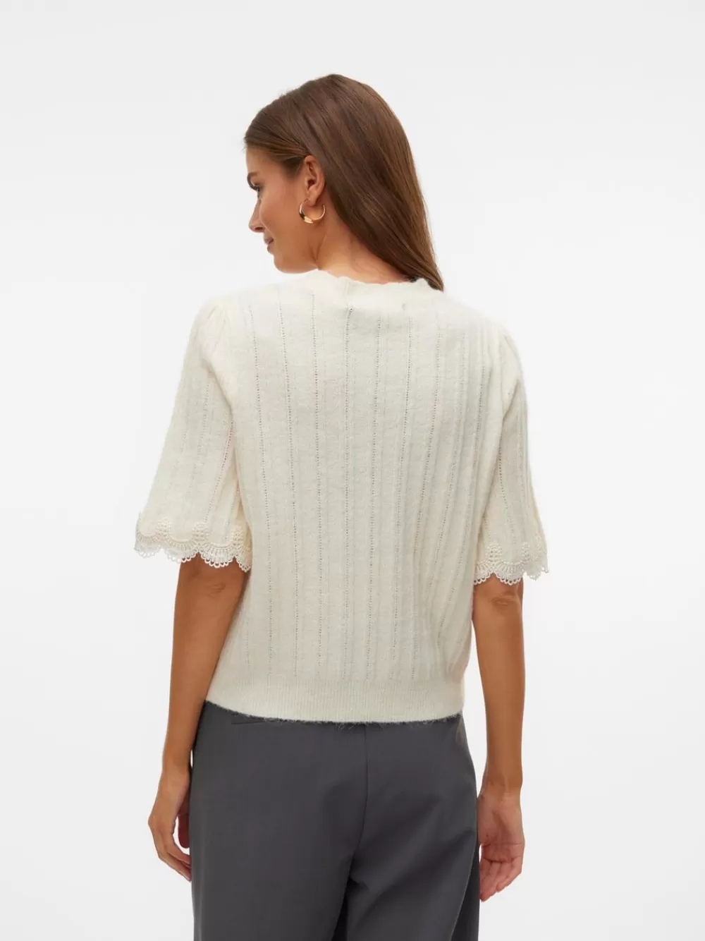 VERO MODA VMALBA Neulepuserot Birch Hot
