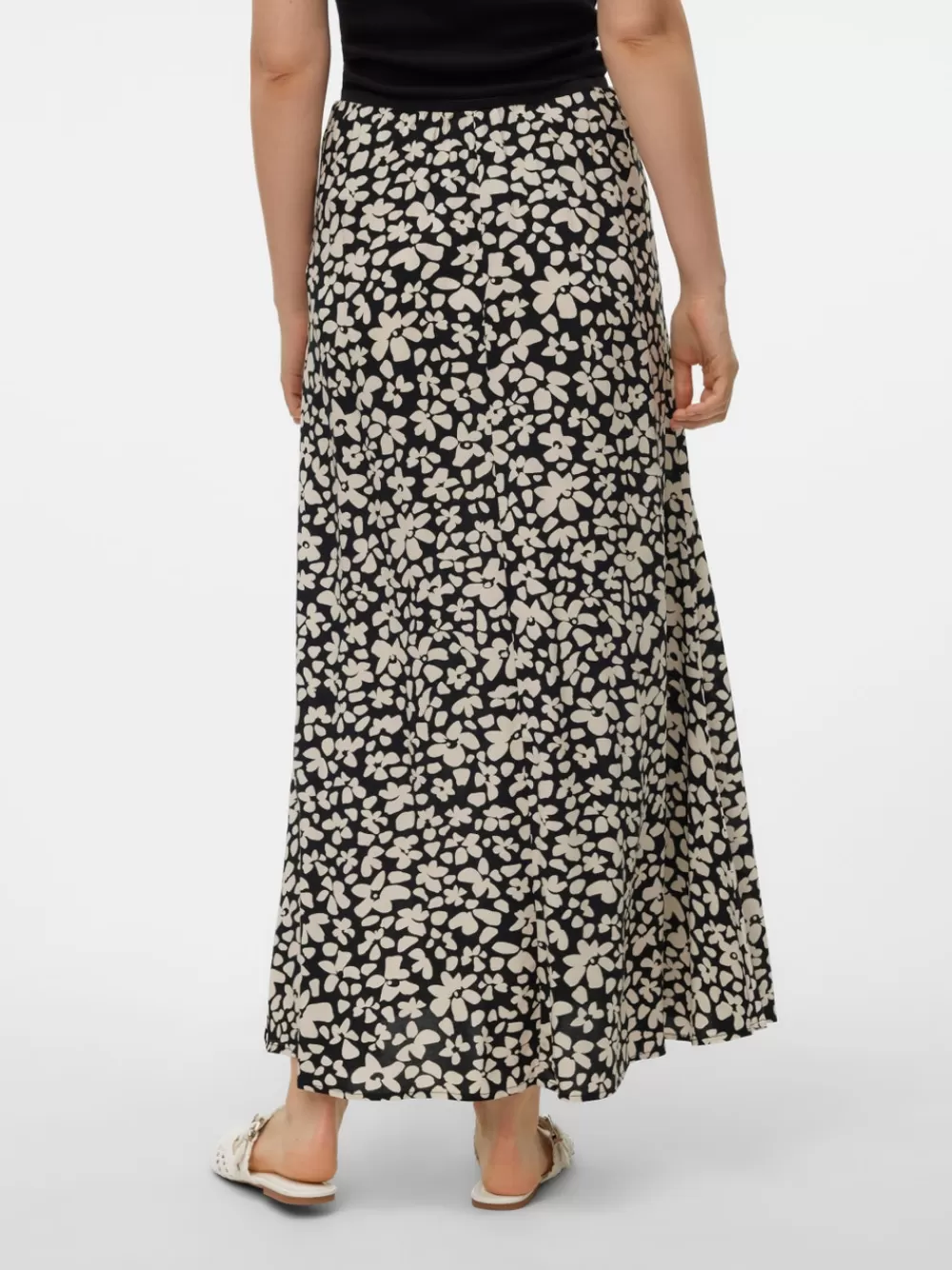VERO MODA VMALBA Normaali vyötärö Pitkä hame Black Cheap