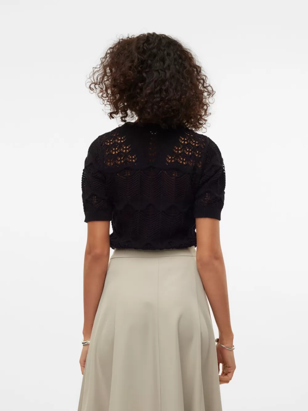 VERO MODA VMALEXIA Neulepuserot Black Hot