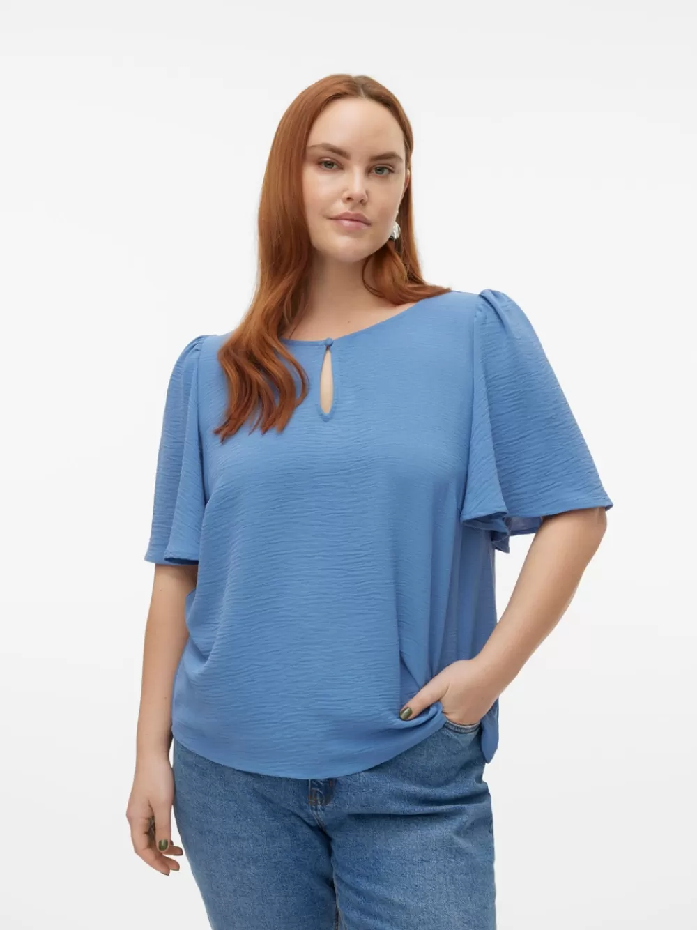 VERO MODA VMALVA Topit Coronet Blue Cheap