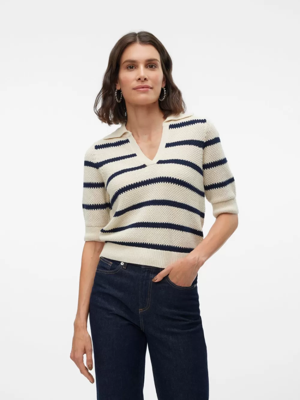 VERO MODA VMAMAZING Neulepuserot Birch Clearance
