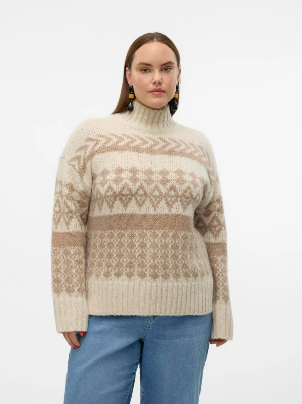 VERO MODA VMAMPLE Neulepuserot Birch Flash Sale