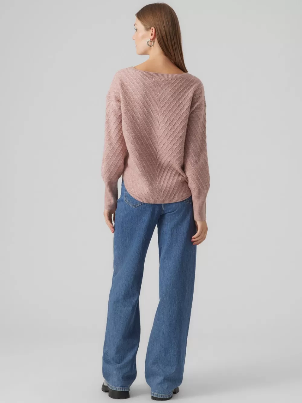 VERO MODA VMANJASTINNA Neulepuserot Woodrose Flash Sale