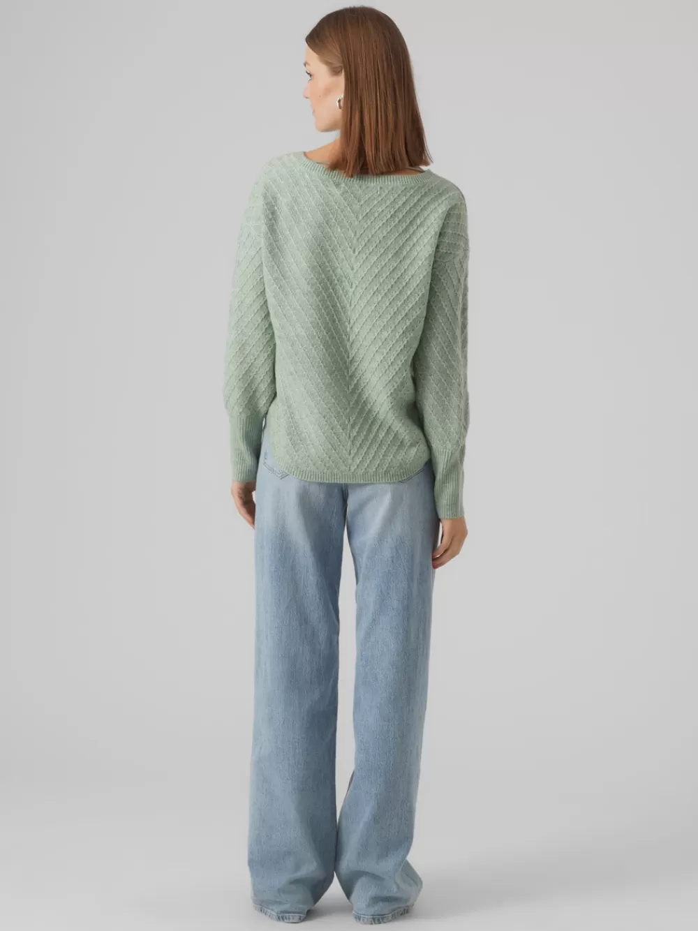 VERO MODA VMANJASTINNA Neulepuserot Jadeite Discount