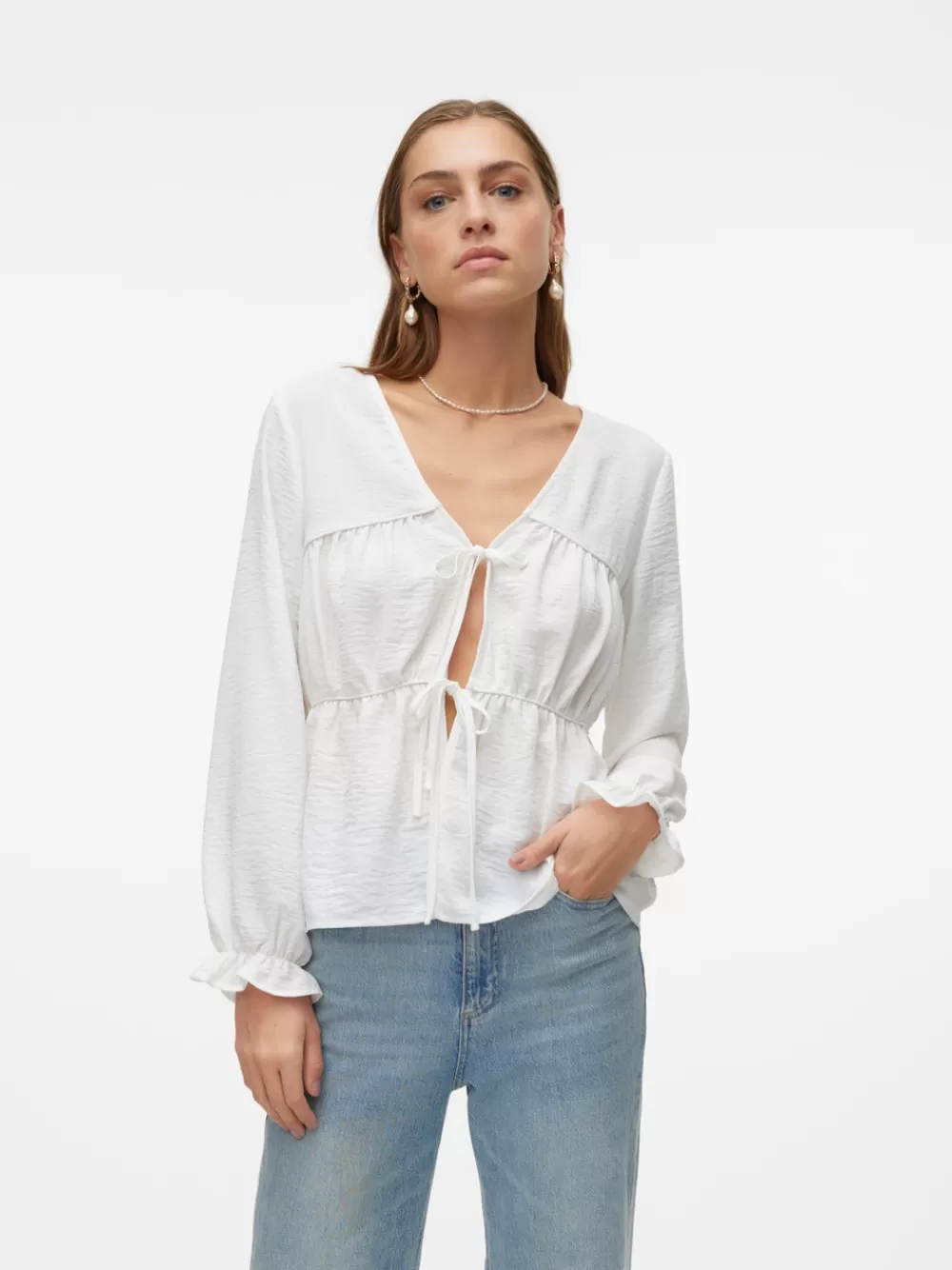 VERO MODA VMANNA Topit Snow White Outlet