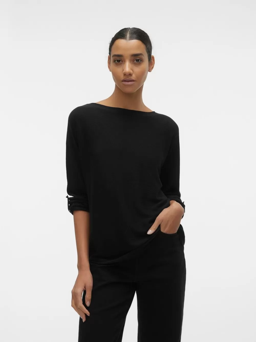 VERO MODA VMAPOLINA Neulepuserot Black Best