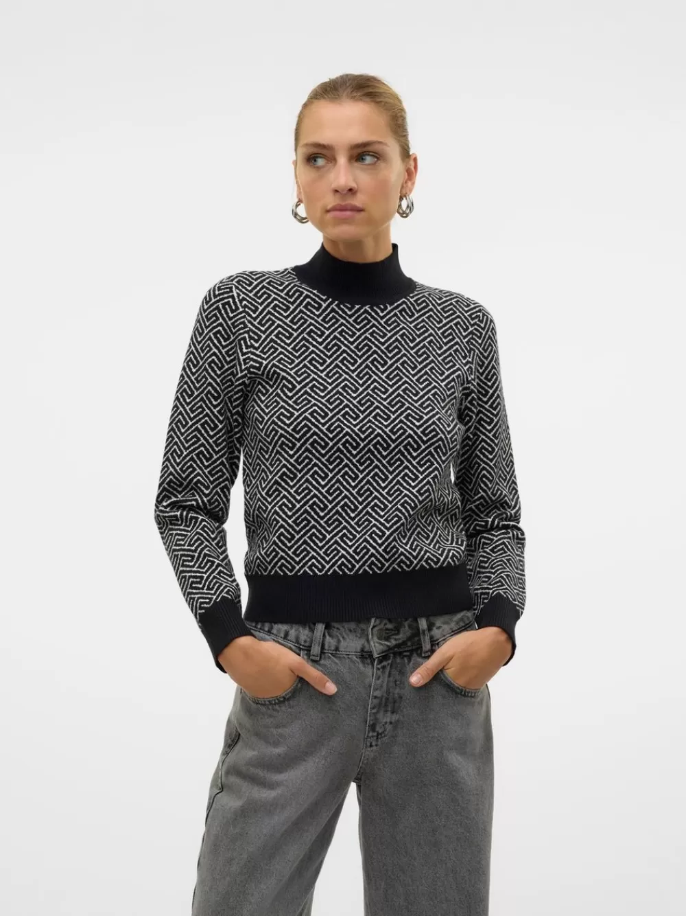 VERO MODA VMARIA Neulepuserot Black Discount