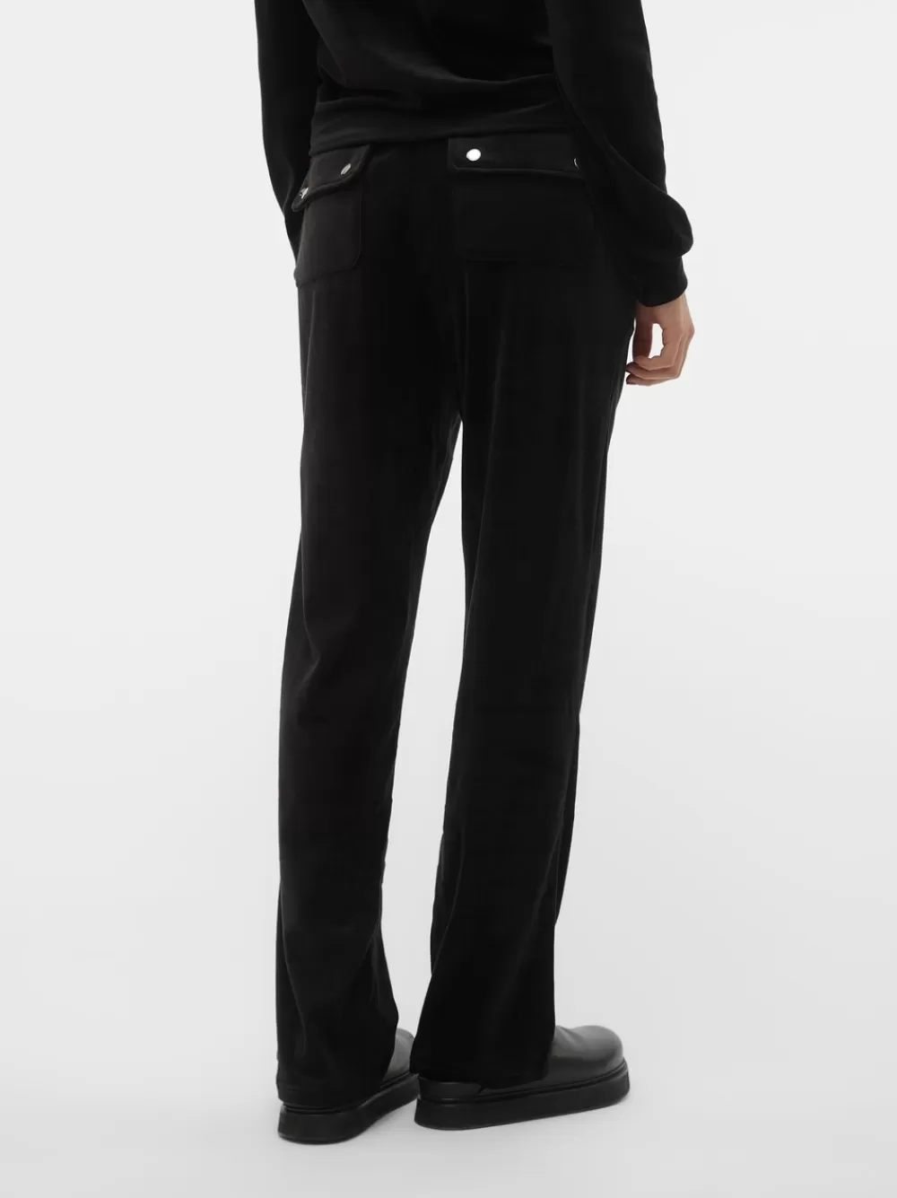 VERO MODA VMATHENA Korkea vyötärö Housut Black Hot