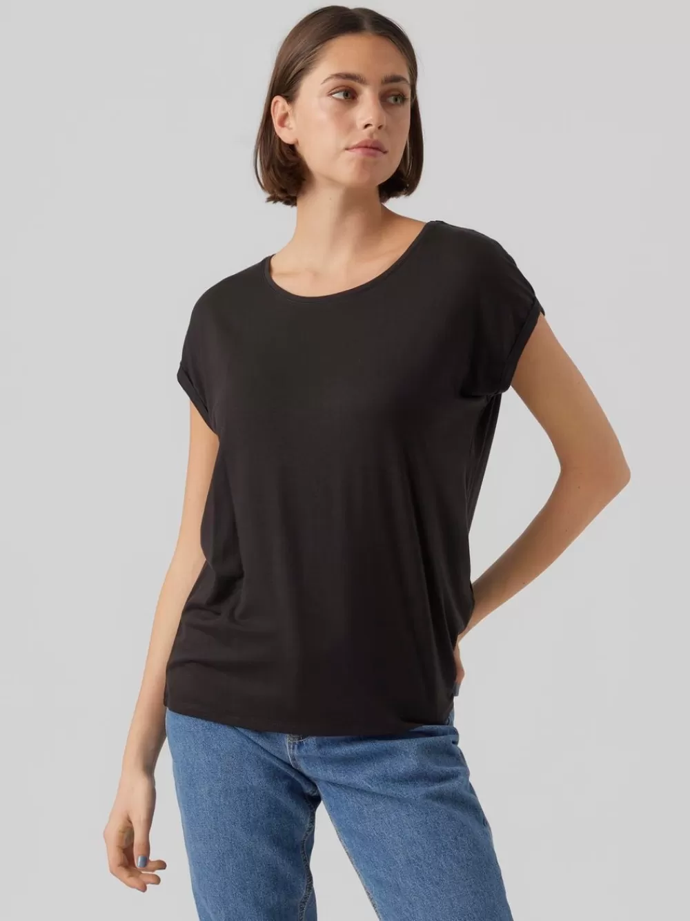 VERO MODA VMAVA T-paidat Black Best