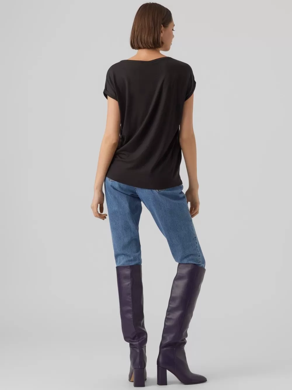 VERO MODA VMAVA T-paidat Black Best