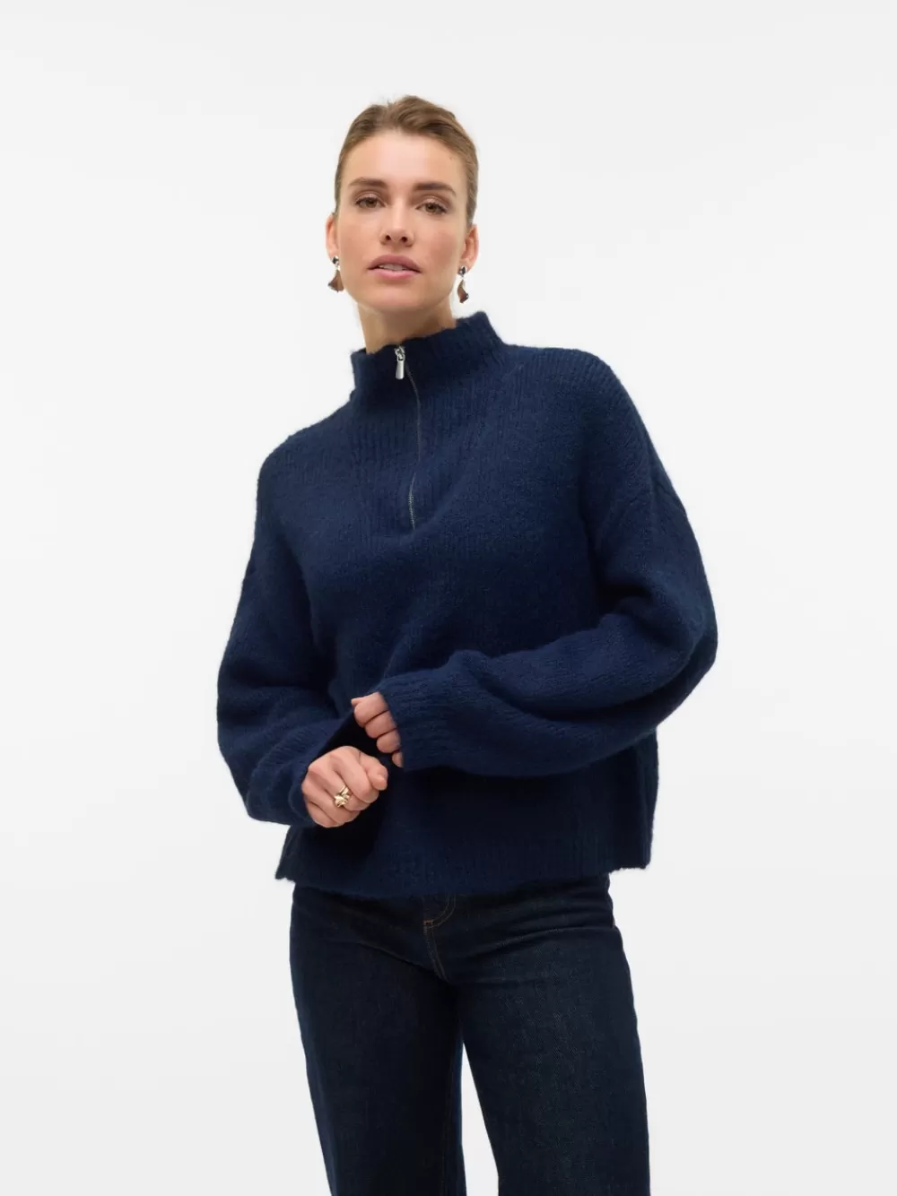 VERO MODA VMAWSOME Neulepuserot Navy Blazer Outlet