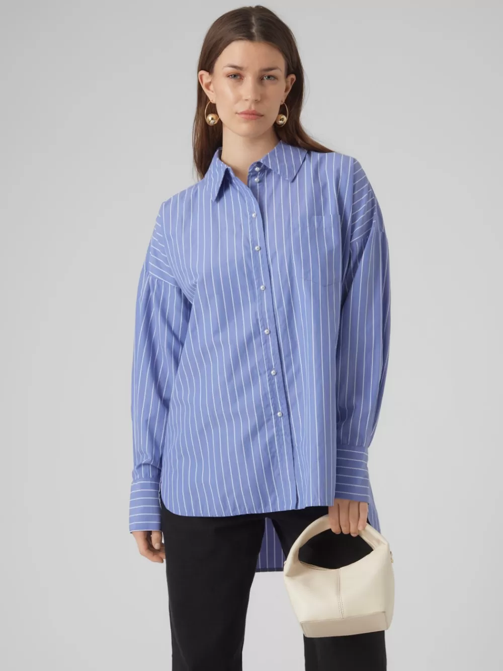 VERO MODA VMBEA Paidat Bleached Denim Discount