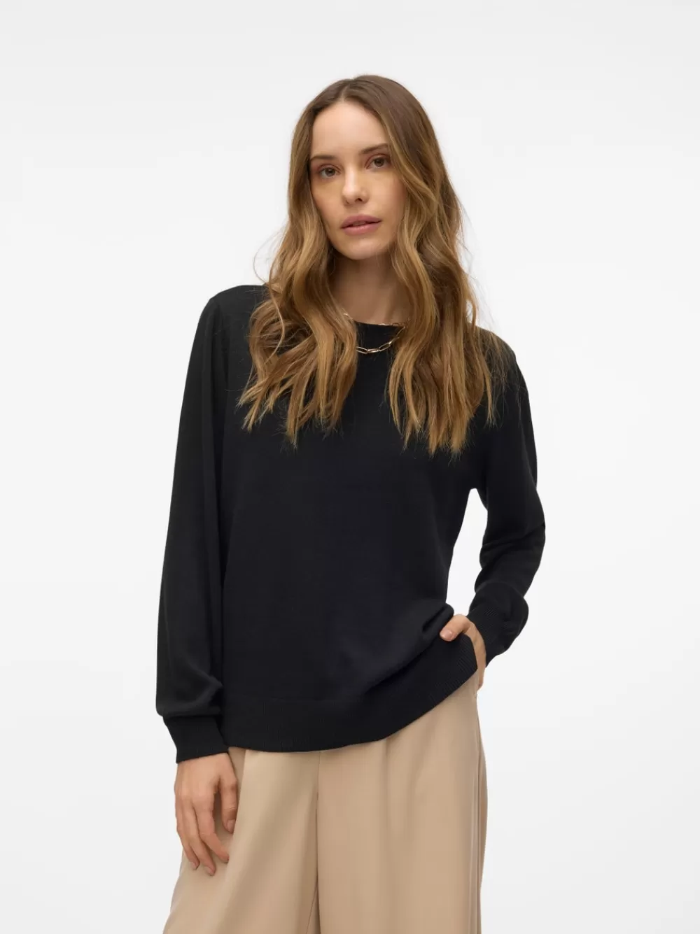 VERO MODA VMBEKKA Neulepuserot Black Cheap
