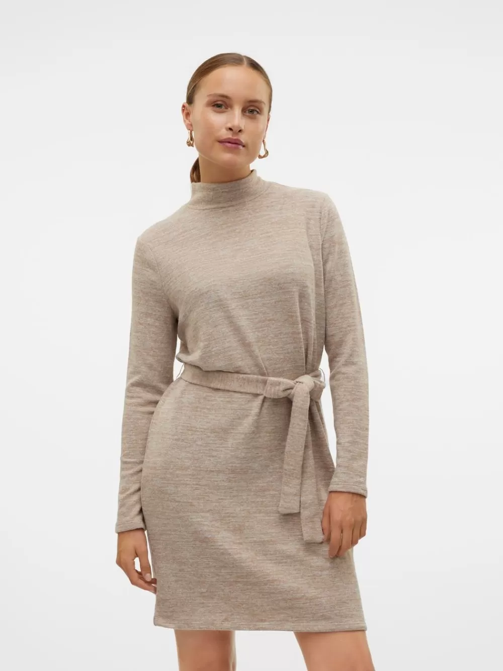 VERO MODA VMBELLA Lyhyt mekko Silver Mink Hot