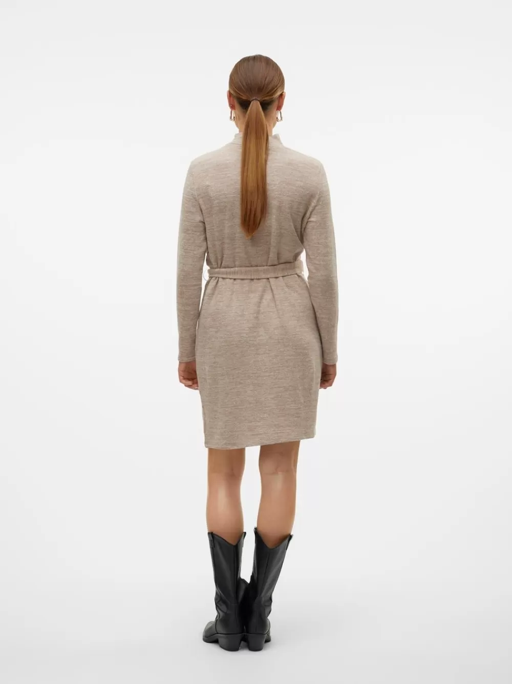VERO MODA VMBELLA Lyhyt mekko Silver Mink Hot