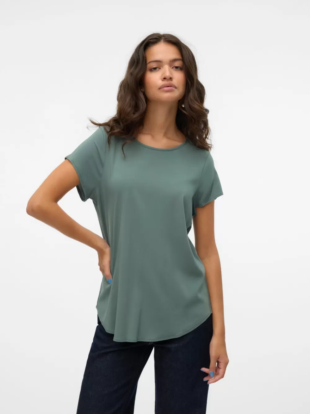 VERO MODA VMBELLA Topit Dark Forest Clearance