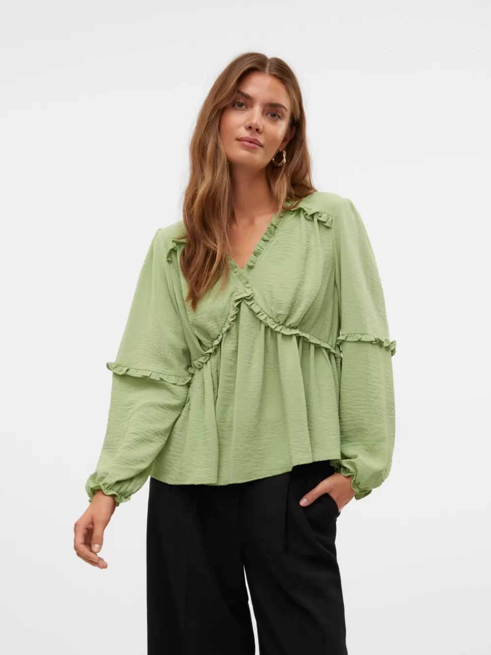 VERO MODA VMBIZZY Topit Forest Shade Hot